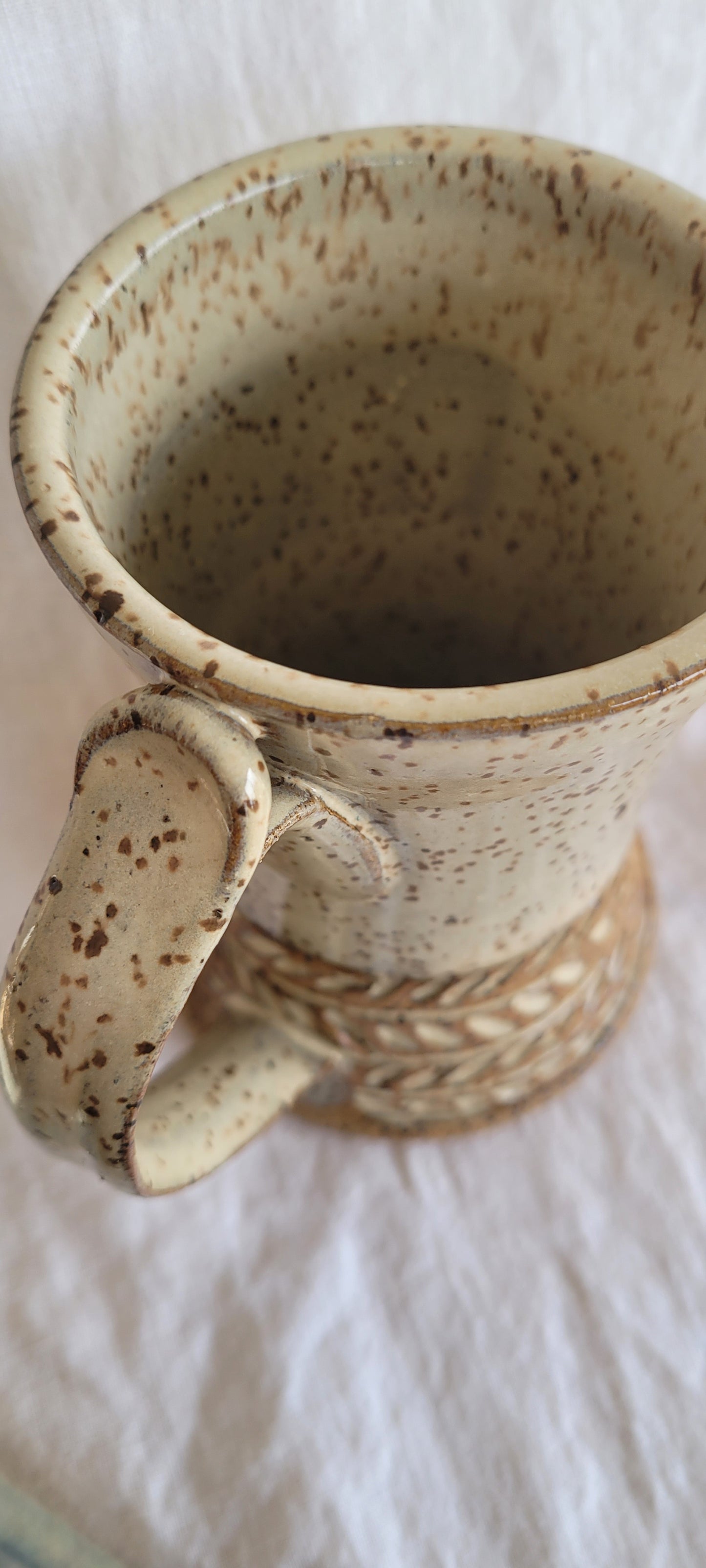 Birch Carved Mug