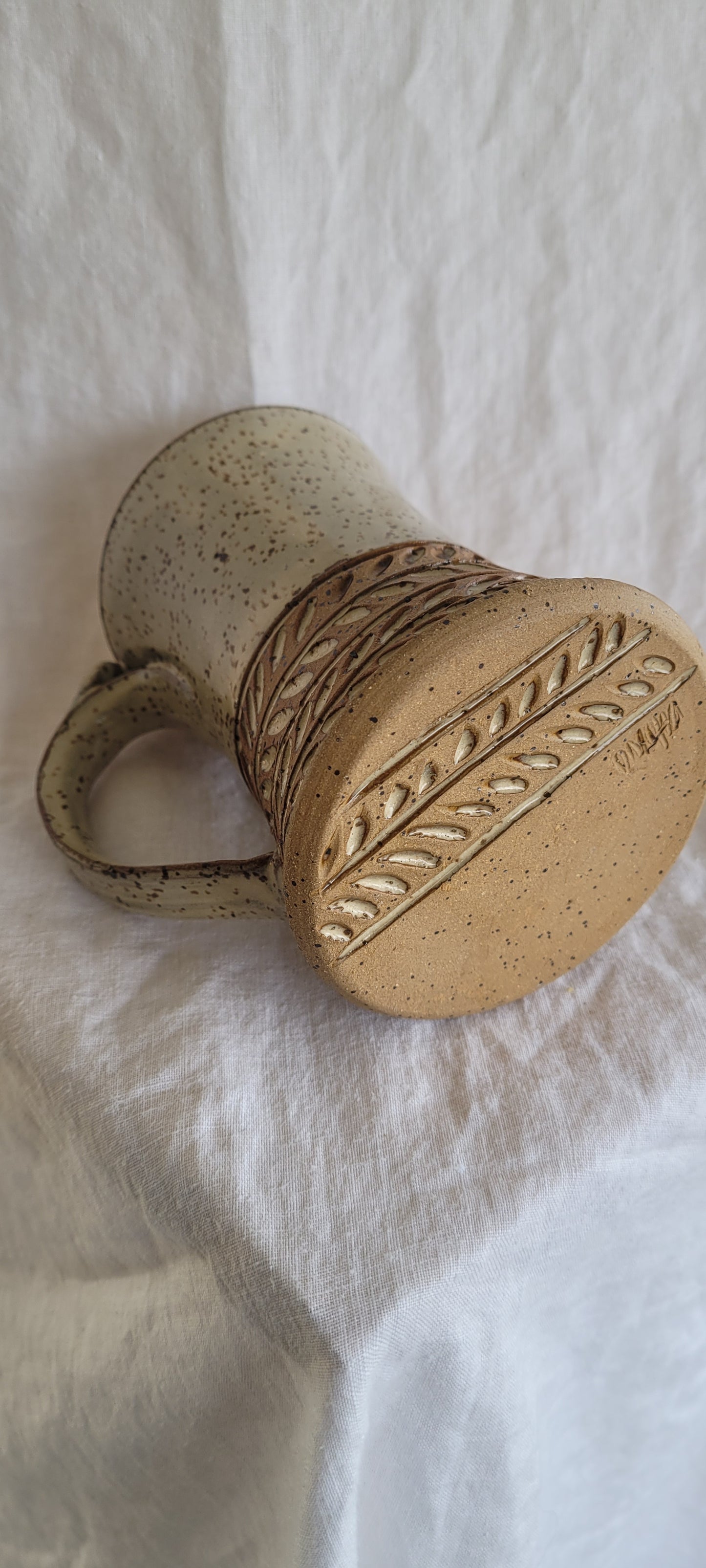 Birch Carved Mug